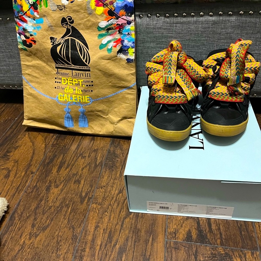 Lanvin Sneakers and purse sold as a set - Picture 3 of 5